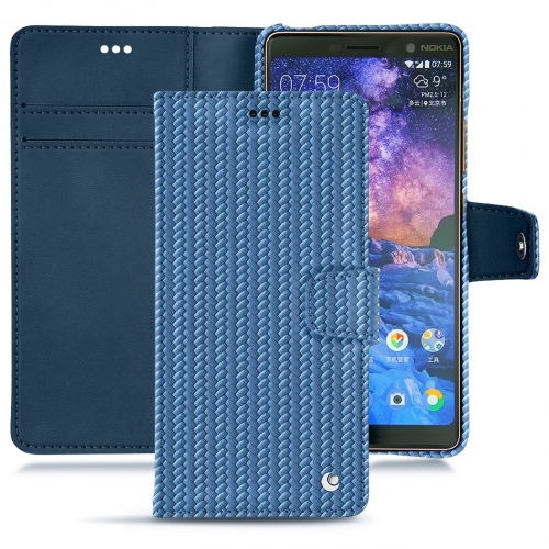 Protections de luxe - housses, coques, étuis - pour Nokia 7 Plus par NoreveAbaca ishia ( Pantone #395775 ) 