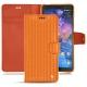 Nokia 7 Plus leather case - Abaca arancio