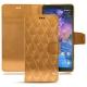 Funda de piel Nokia 7 Plus - Or Maïa - Couture