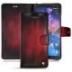 Housse cuir Nokia 7 Plus - Rouge Patine