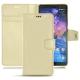 Housse cuir Nokia 7 Plus - Beige PU