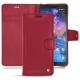 Nokia 7 Plus leather case - Rouge passion