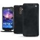 Custodia in pelle Nokia 7 Plus - Dark vintage ( Roughtcut - Black#5256 ) 
