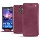 Housse cuir Nokia 7 Plus - Prune vintage ( Pantone 512C ) 