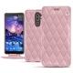 Housse cuir Nokia 7 Plus - Rose - Couture ( Nappa - Pantone 2365C ) 