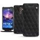 Custodia in pelle Nokia 7 Plus - Negre poudro - Couture