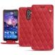 Custodia in pelle Nokia 7 Plus - Rouge troupelenc - Couture