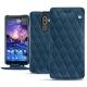 Nokia 7 Plus leather case - Blu mediterran - Couture