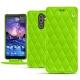 Nokia 7 Plus leather case - Vert fluo - Couture