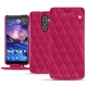 Capa em pele NNokia 7 Plus - Rose fluo - Couture