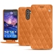 Housse cuir Nokia 7 Plus - Mandarine vintage - Couture
