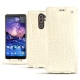 Housse cuir Nokia 7 Plus - Crocodile milk