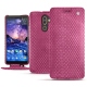 Housse cuir Nokia 7 Plus - Serpent ciclamino