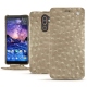 Housse cuir Nokia 7 Plus - Autruche desert