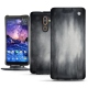 Funda de piel Nokia 7 Plus - Gris Patine