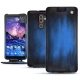 Funda de piel Nokia 7 Plus - Bleu Patine