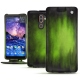 Custodia in pelle Nokia 7 Plus - Vert Patine