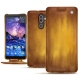 Lederschutzhülle Nokia 7 Plus - Doré Patine