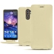 Housse cuir Nokia 7 Plus - Beige PU