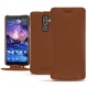 Custodia in pelle Nokia 7 Plus - Marron PU