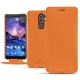 Custodia in pelle Nokia 7 Plus - Orange PU