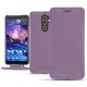 Nokia 7 Plus leather case - Lilas PU