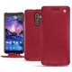 Funda de piel Nokia 7 Plus - Rouge passion