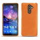 Lederschutzhülle Nokia 7 Plus - Orange ( Nappa - Pantone 1495U ) 