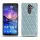 Funda de piel Nokia 7 Plus - Bleu ciel - Couture ( Nappa - Pantone 277C ) 