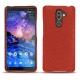 Nokia 7 Plus leather cover - Papaye ( Pantone 180C ) 