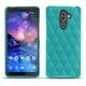 Lederschutzhülle Nokia 7 Plus - Bleu fluo - Couture