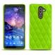 Nokia 7 Plus leather cover - Vert fluo - Couture