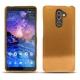 Coque cuir Nokia 7 Plus - Or Maïa ( Pantone 871C ) 