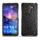 Lederschutzhülle Nokia 7 Plus - Autruche nero