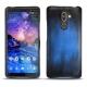 Funda de piel Nokia 7 Plus - Bleu Patine