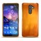 Funda de piel Nokia 7 Plus - Orange Patine