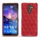 Coque cuir Nokia 7 Plus - Rouge troupelenc - Couture