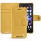 Housse cuir Sony Xperia XZ2 Compact - Mimosa ( Pantone 141C ) 
