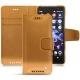 Sony Xperia XZ2 Compact leather case - Or Maïa ( Pantone 871C ) 