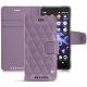 가죽 커버 Sony Xperia XZ2 Compact - Lilas - Couture ( Nappa - Pantone 2645U ) 