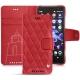 Custodia in pelle Sony Xperia XZ2 Compact - Rouge troupelenc - Couture