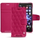 Sony Xperia XZ2 Compact leather case - Rose fluo - Couture
