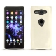 Capa em pele Sony Xperia XZ2 Compact - Blanc (  Nappa - White ) 