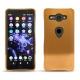 Coque cuir Sony Xperia XZ2 Compact - Or Maïa ( Pantone 871C ) 