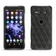 Coque cuir Sony Xperia XZ2 Compact - Noir - Couture ( Nappa - Black ) 