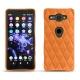 Sony Xperia XZ2 Compact leather cover - Orange - Couture ( Nappa - Pantone 1495U ) 