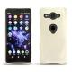 Sony Xperia XZ2 Compact leather cover - Blanc escumo