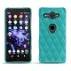 Capa em pele Sony Xperia XZ2 Compact - Bleu fluo - Couture