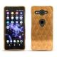 Sony Xperia XZ2 Compact leather cover - Or Maïa - Couture