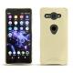 Funda de piel Sony Xperia XZ2 Compact - Beige PU